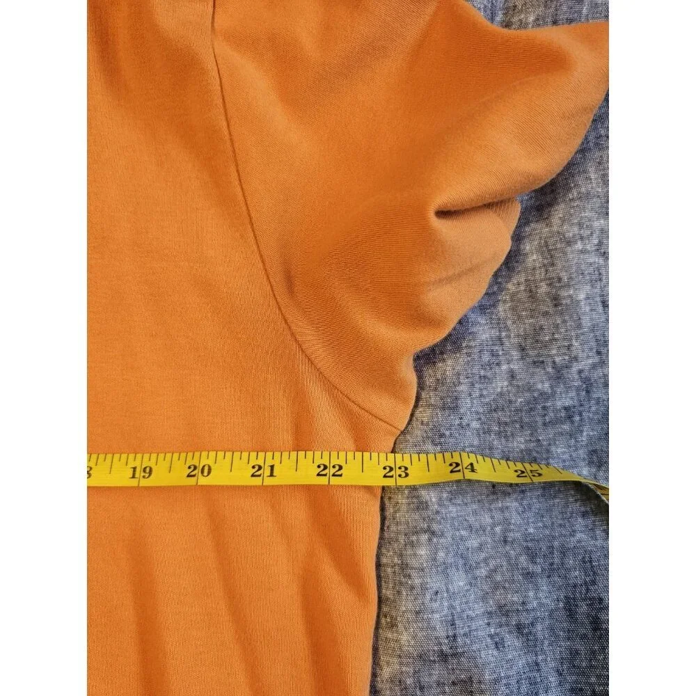 Ralph Lauren Polo Shirt Mens Large Orange Short Sleeve Pony Golf